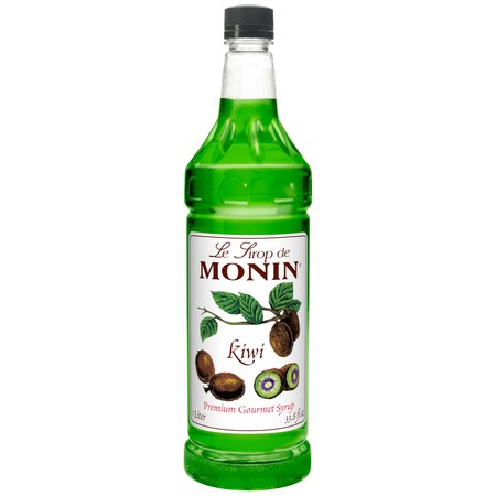 MONIN Monin Kiwi Syrup 1 Liter Bottle, PK4 M-FR027F